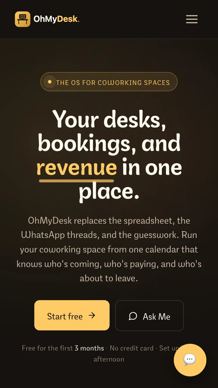 OhMyDesk product screenshot
